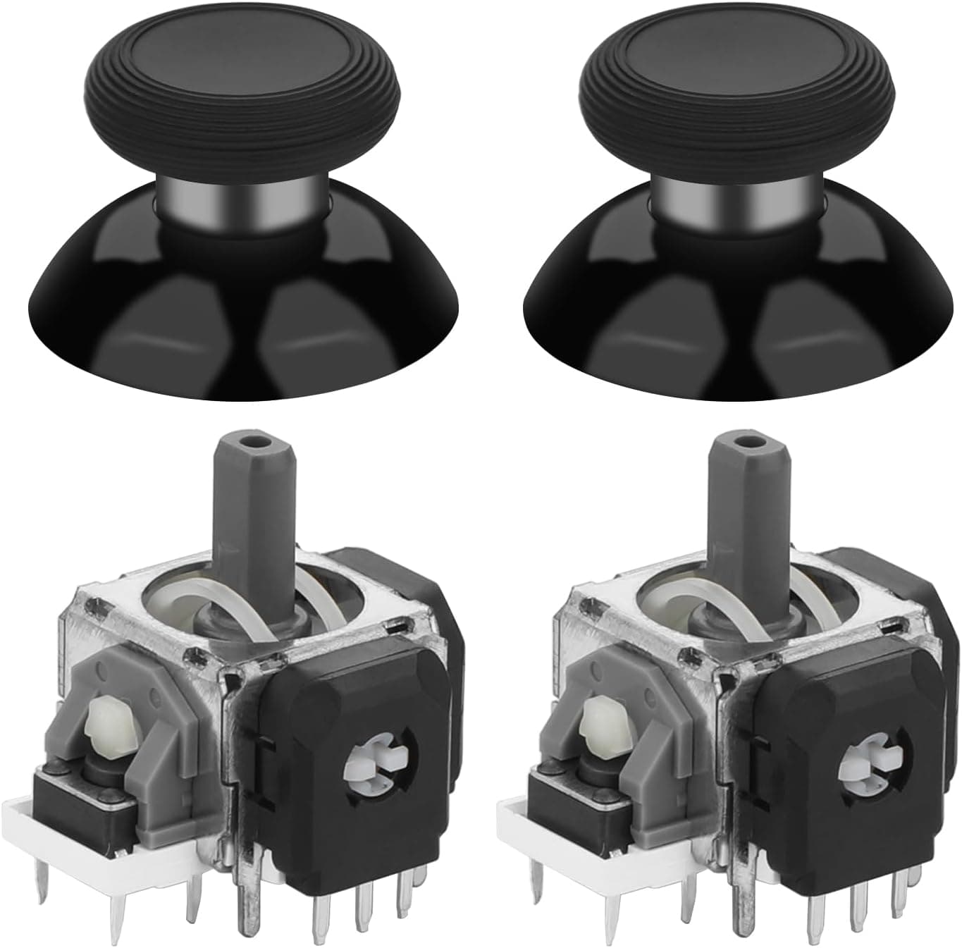Iesooy for GuliKit Anti-Drift TMR 電磁スティック換修理キット P5 Dual-sense