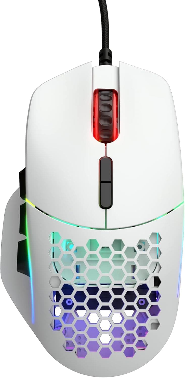 GLORIOUS Gaming Model I — Ultra-light 69g wired gaming mouse with honeycomb shell