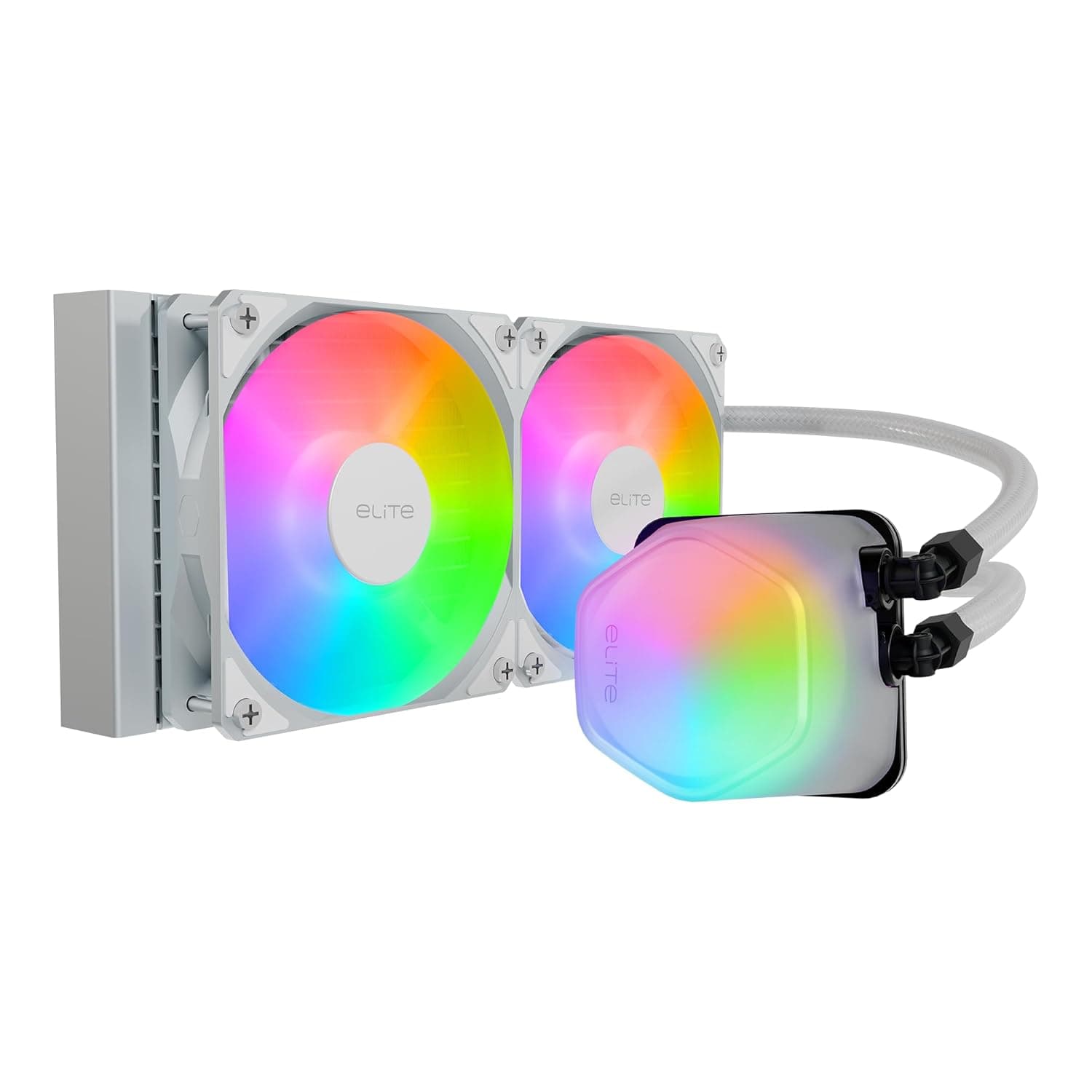 Cooler Master Elite Liquid 240 CPU AIOクーラー – 240mmラジエーター