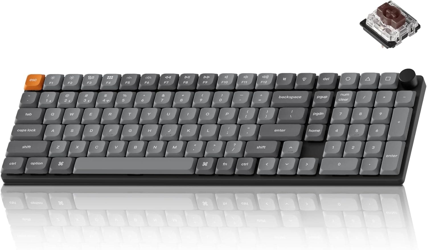 Keychron K17 Max 96%レイアウト QMK