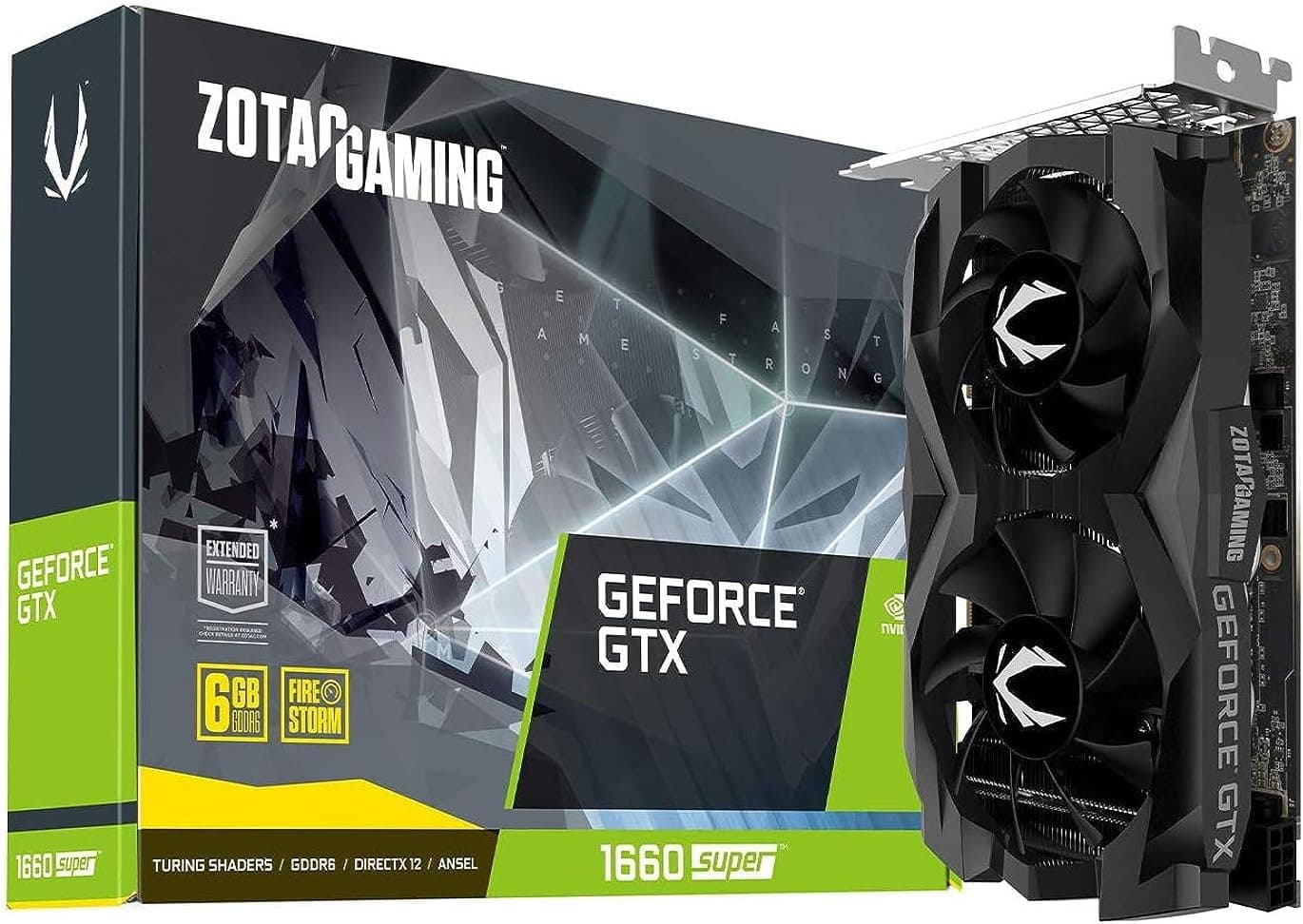 ZOTAC GTX 1660 Super 6GB GDDR6 ゲームグラフィックカード