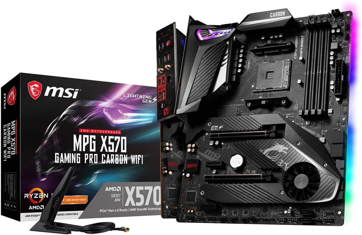 MSI MPG X570 Gaming PRO カーボンWiFiマザーボード (AMD AM4