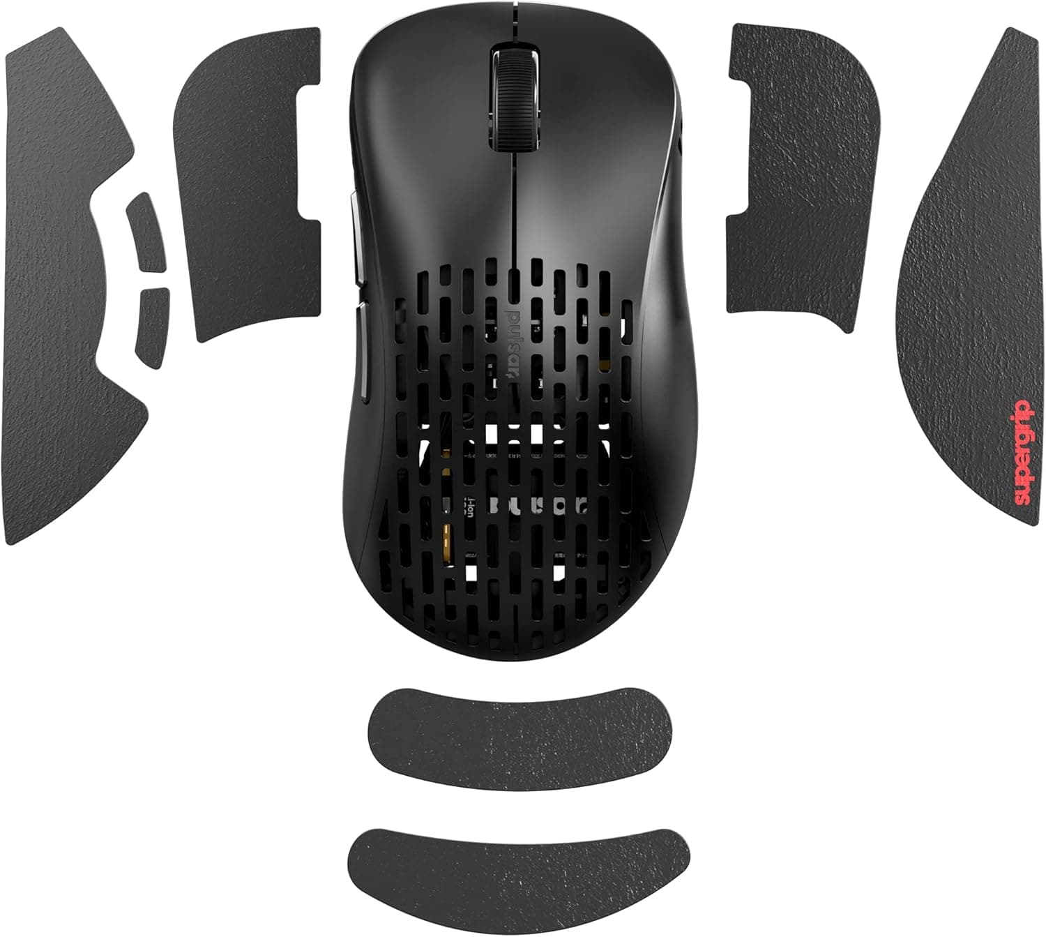 Pulsar Gaming Gears Supergrip Xlite Series Mini Pre-cut アンチスリップ滑り止めゲーミングマウスグリップテープ極薄国内正規品