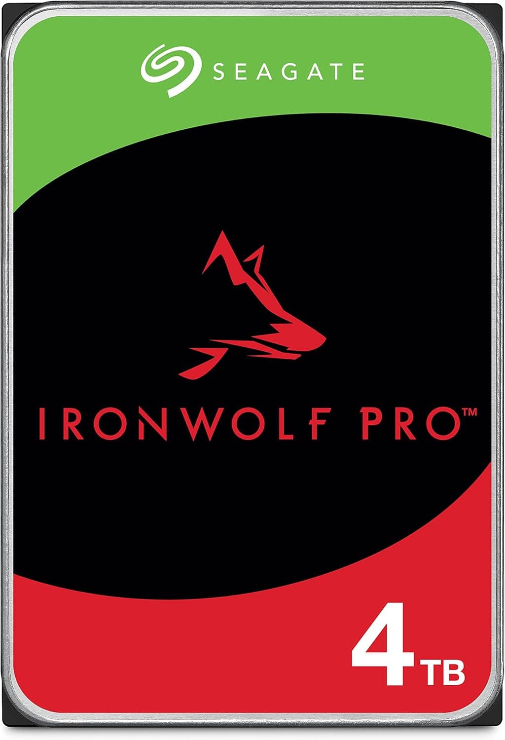 Seagate IronWolf Pro 4 TB NAS向け内蔵HDD 7200 RPM