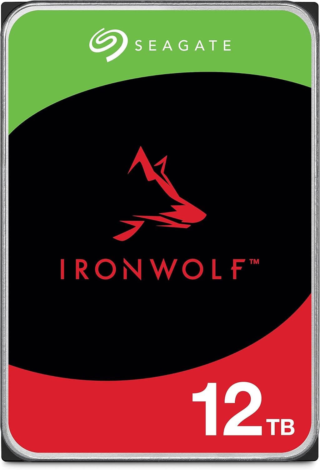 Seagate IronWolf 12TB — High-Capacity NAS Hard Drive for 24/7 Operation