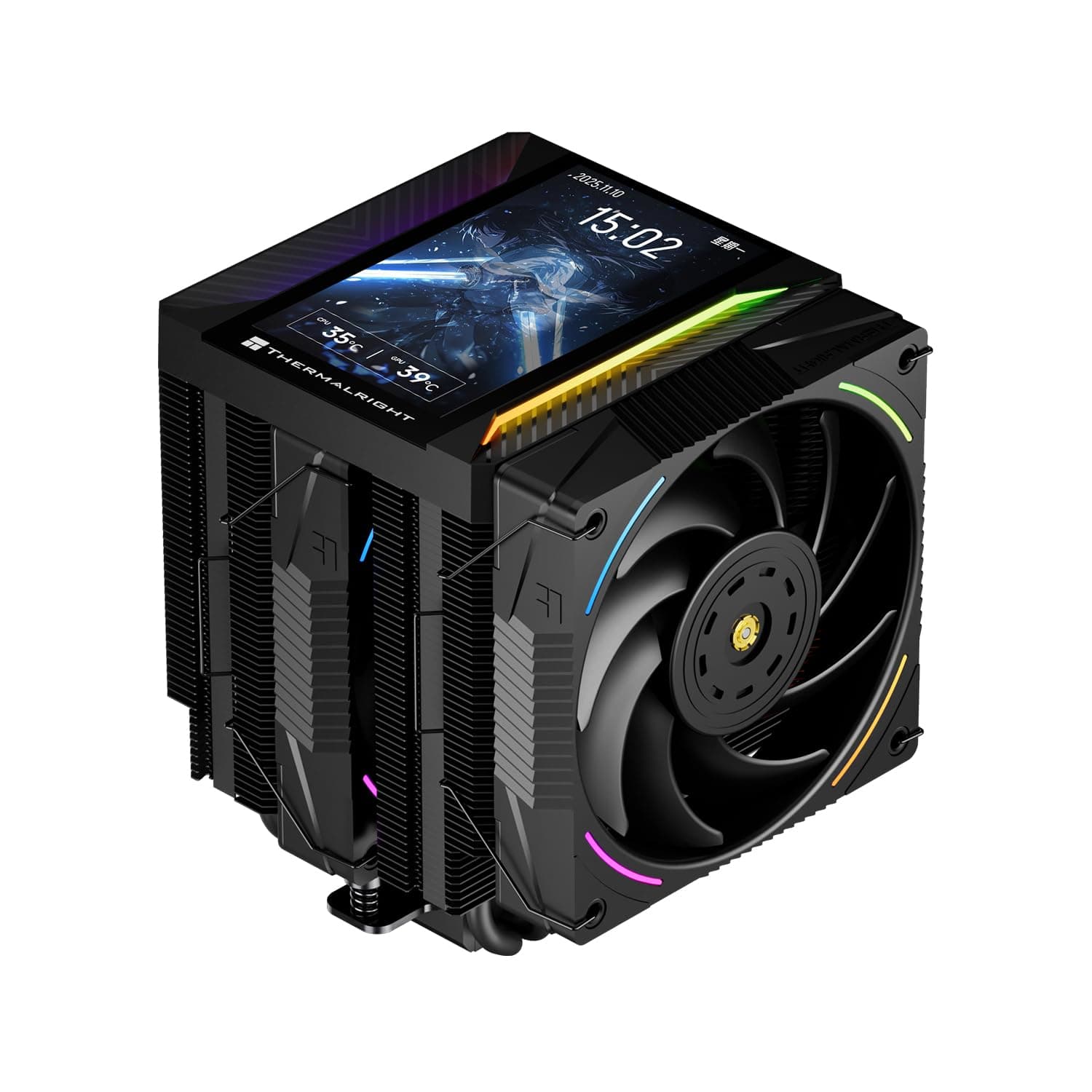 Thermalright Peerless Assassin 120 Vision MAX ARGBブラックCPUクーラー