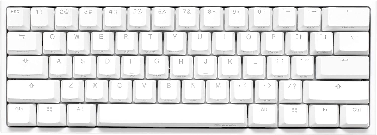 Ducky One 2 Mini White with Cherry MX Silver - Version 2