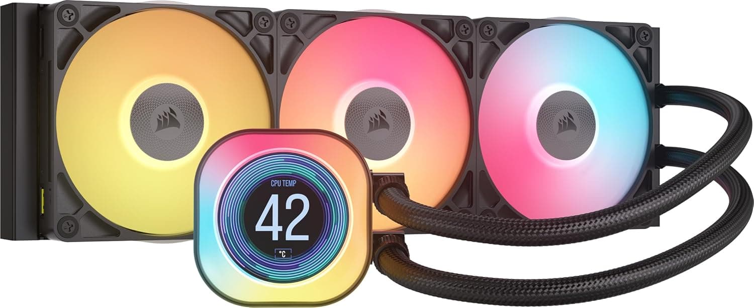 CORSAIR iCUE LINK TITAN 360 LCDクーラー