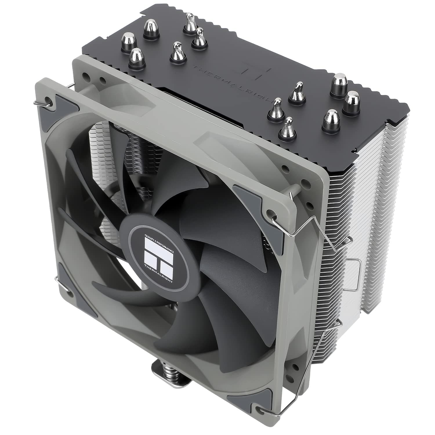 Thermalright BA120 CPUエアクーラー 6本のヒートパイプ TL-C12C PWM 静音ファン CPUクーラー S-FDBベアリング付き AM4 AM5