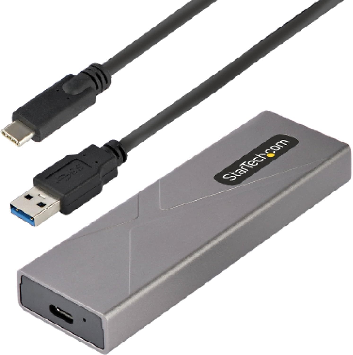 スターテック StarTech.com USB-C 10Gbps - M.2 NVMe & M.2 SATA SSD 外付けケース