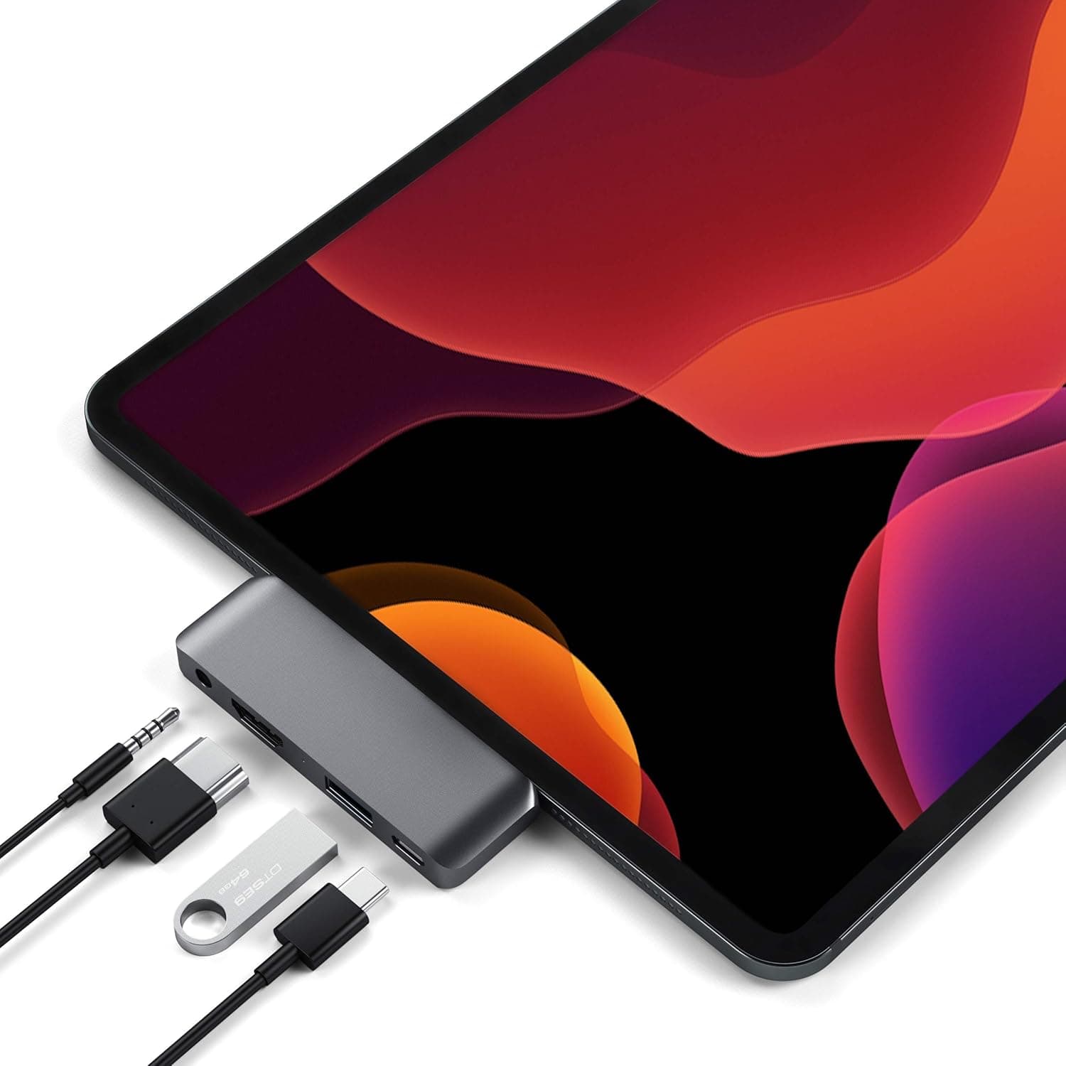 Satechi アルミニウムモバイル Pro USB ハブ Type-C