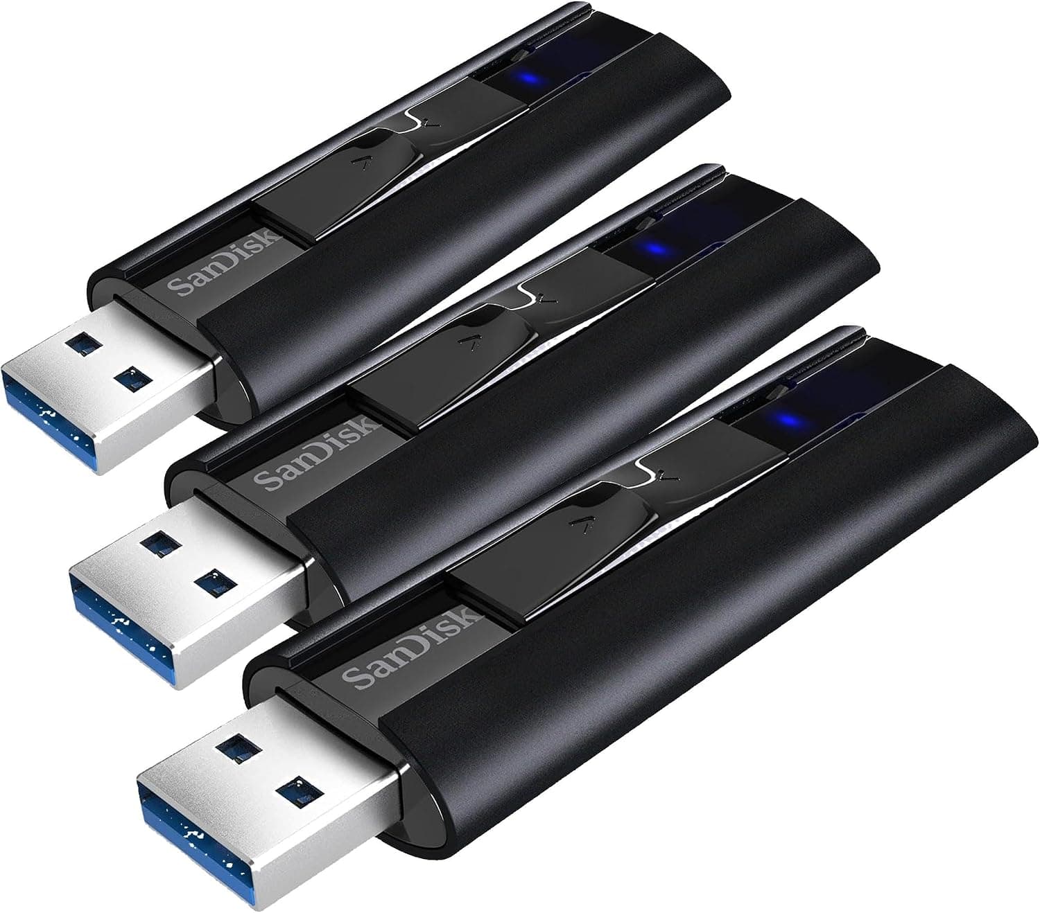 【 サンディスク正規品 】 SanDisk 外付け SSD 512GB スライド式日本限定モデルUSB3.2Gen1 メタル筐体 Slim ポータブル SSD SDSSDE20-512G-GH25 3年メーカー保証 (× 3)