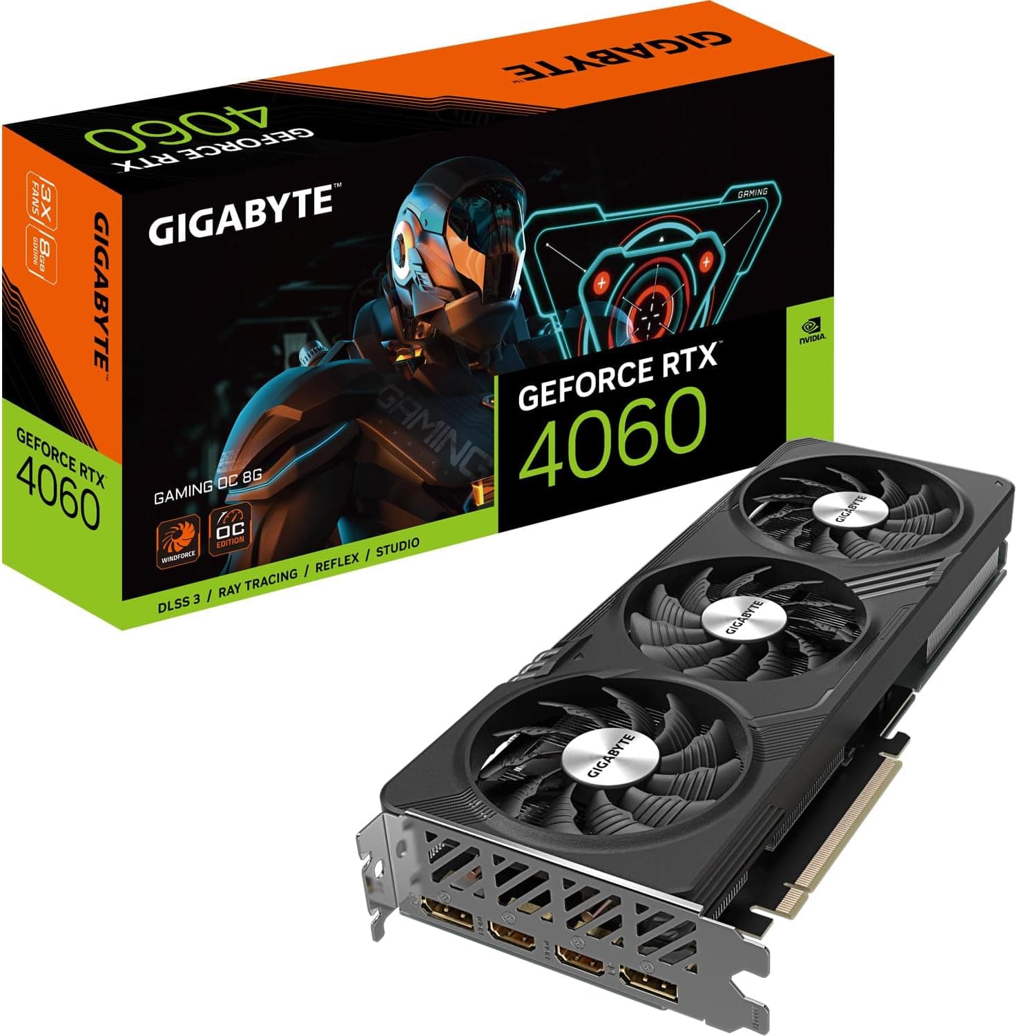 GIGABYTE RTX 4060 ゲーミング OC-8GD 8GB