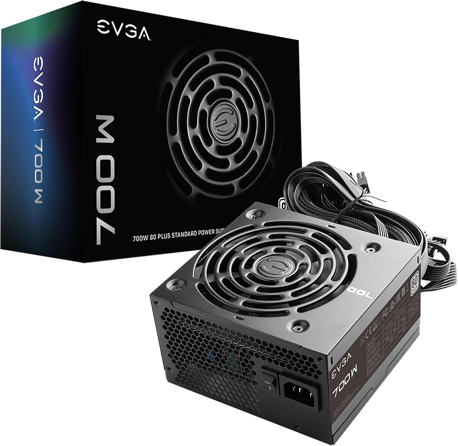 EVGA Power Supply 100-B1-0700-K1 700W 80 Plus ホワイト