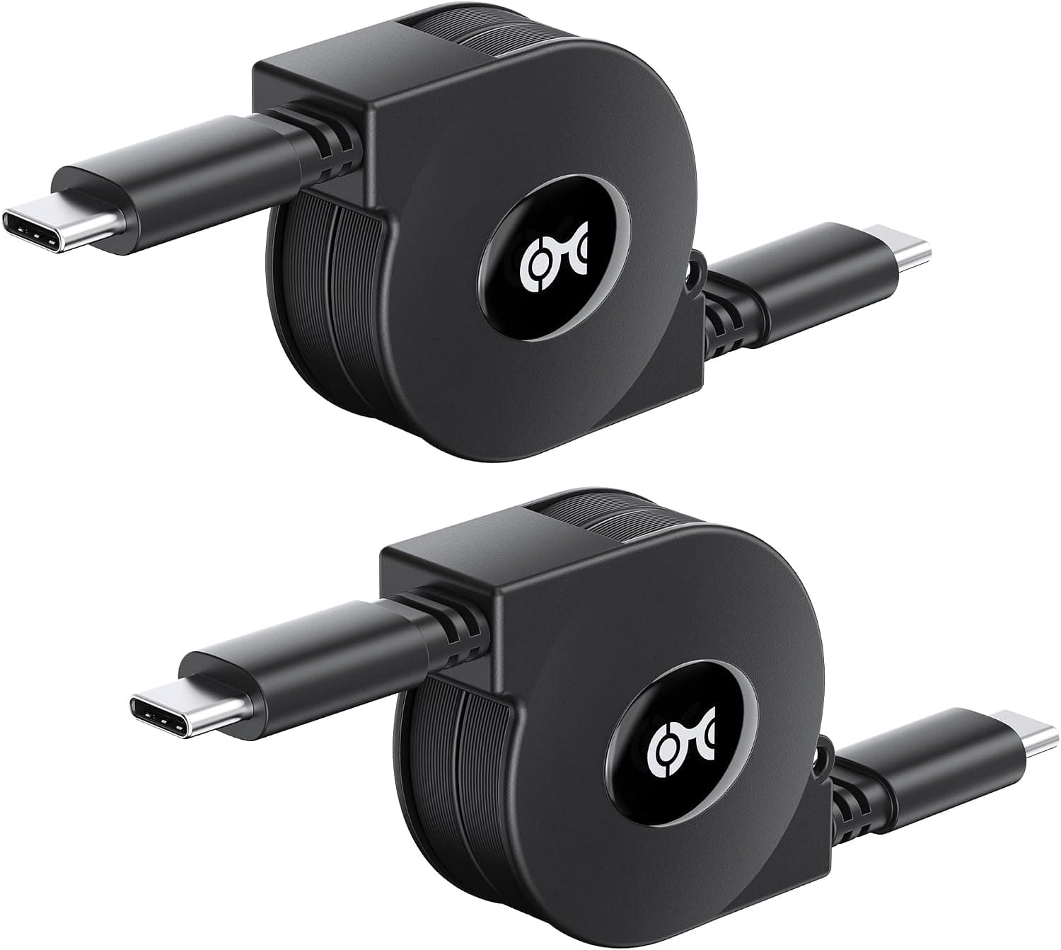 Cable Matters USB Type Cケーブル 1m 巻き取り式 USB Type C巻き取り充電ケーブル高出力 3A 急速充電 2本セット巻き取り充電ケーブル