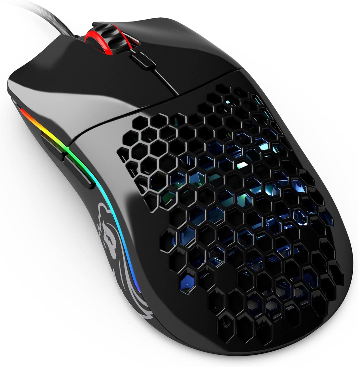 Glorious PC Gaming Race グロリアス(Glorious) ゲーミングマウス Model O Mouse Glossy Black 軽量ハニカムデザインオムロンスイッチ搭載 【国内正規品】GO-GBLACK