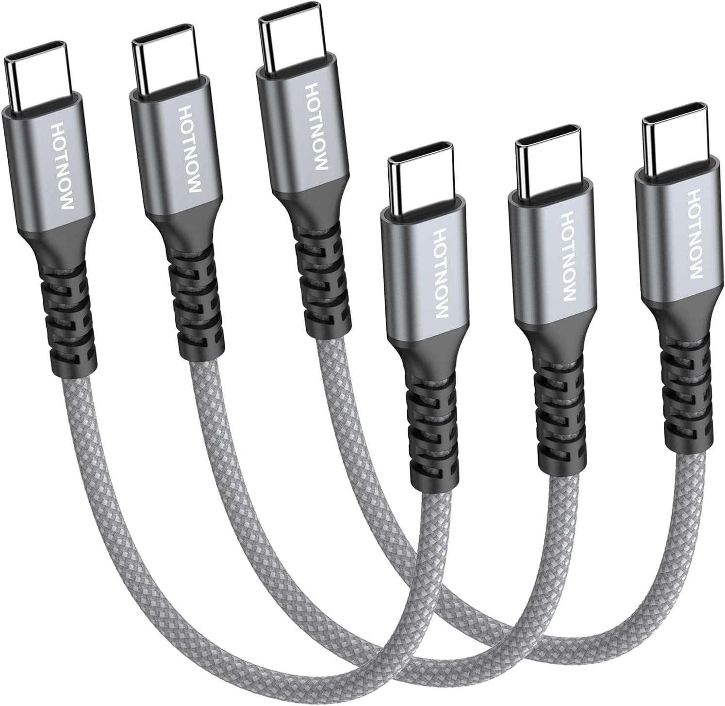 HOTNOW 短い USB C to USB C ケーブル 15cm 3本セット