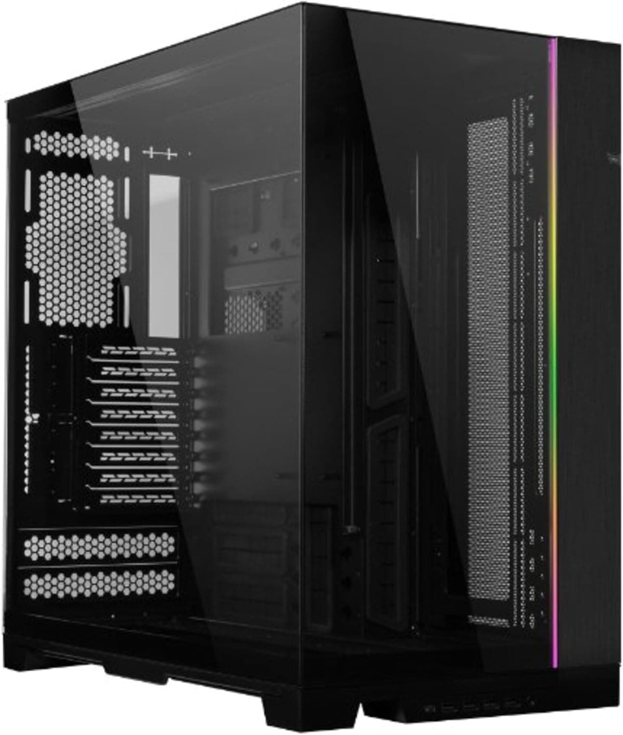 Lian Li O11 Dynamic EVO XL RGB 強化ガラス EATX フルタワー コンピューターケース - ブラック