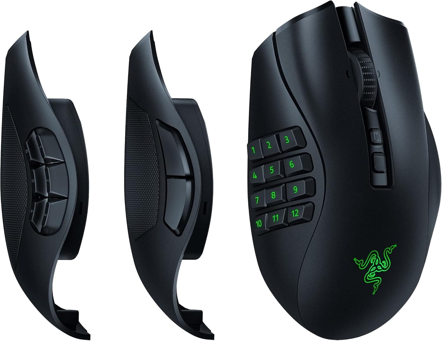 Razer レイザー Naga V2 Pro ゲーミングマウスワイヤレス無線最大19+1ボタン多ボタン多ボタンマウスサイドボタンを2