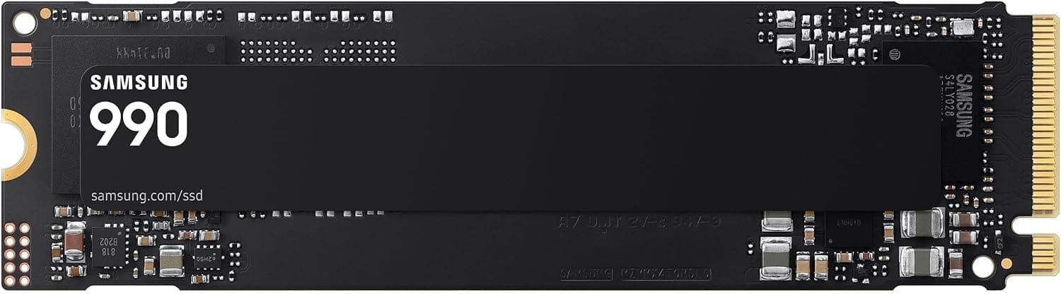 SAMSUNG 990 SSD 2TB PCIe Gen4 NVMe M.2 内蔵ソリッドステートハードドライブ 最大7