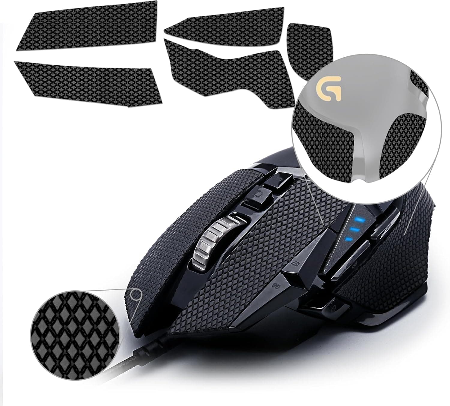 TALONGAMES マウスグリップ テープ Logicool G502 有線