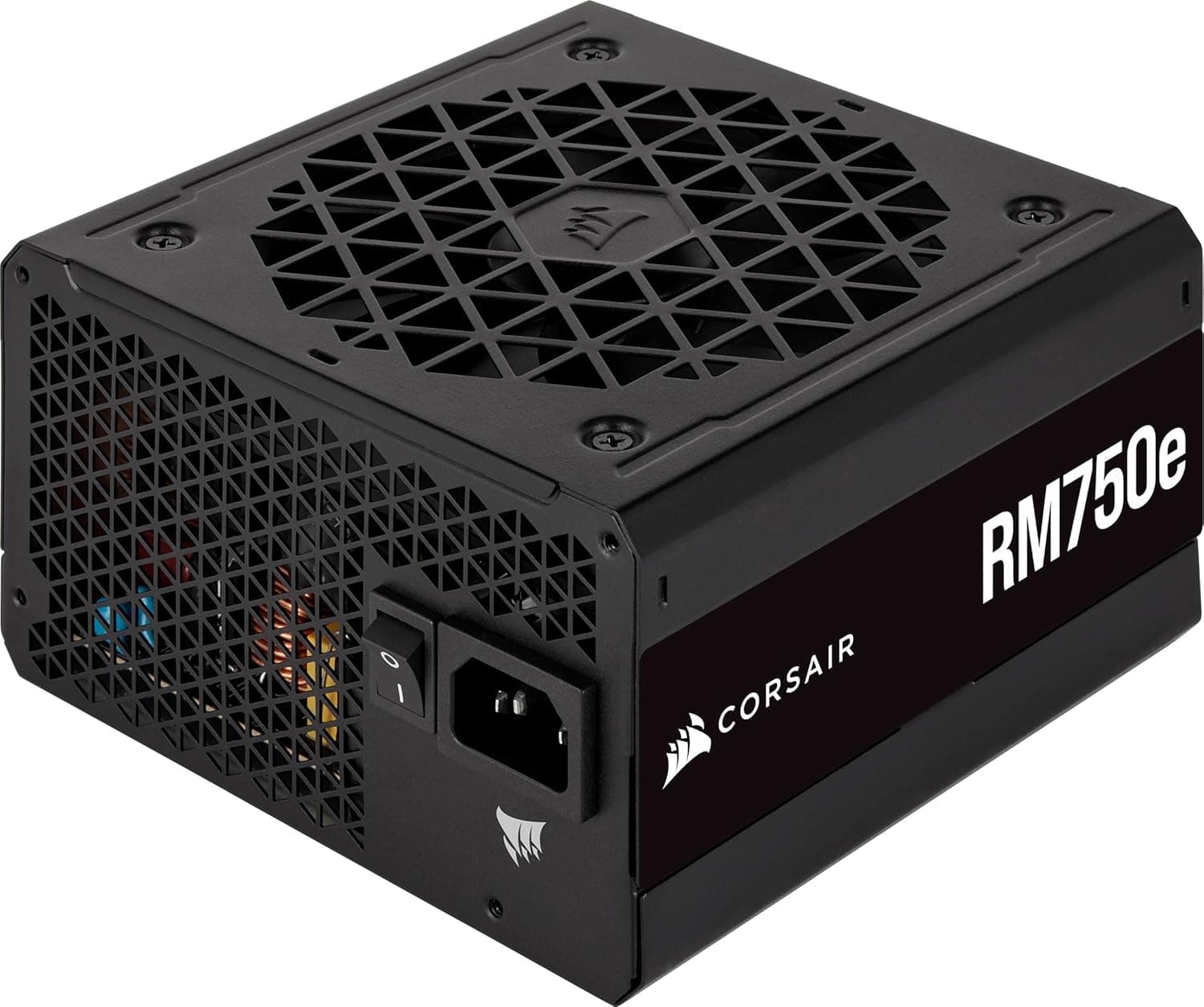 Corsair RM750e Fully Modular Low-Noise ATX Power Supply - Dual EPS12V Connectors - 105°C-Rated Capacitors - 80 Plus Gold Efficiency - Modern Standby Support - B