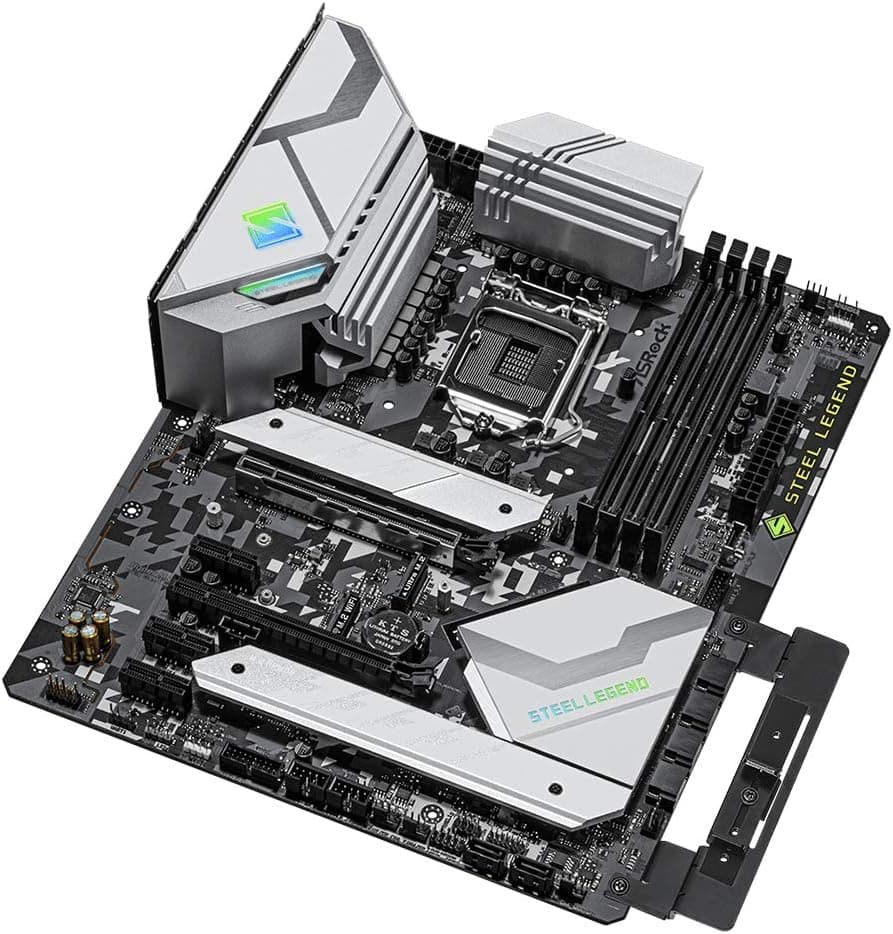 ASRock Intel 第10・11世代CPU(LGA1200)対応 Z590 チップセット搭載 ATXマザーボード 【国内正規代理店品】 Z590 Steel Legend