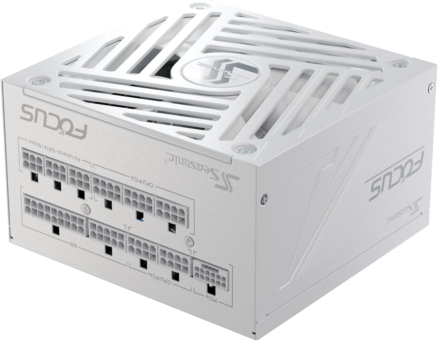 Seasonic FOCUS GX-850 ATX3 (V4) - White 80PLUS GOLD 850W ATX 3.1 & PCIe 5.1対応フルモジュラー ホワイト 10年保証日本国内正規代理店品 SRP-FGX851-A5A32SF-WH