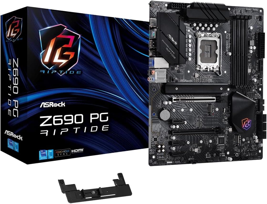 ASRock マザーボード Z690 PG Riptide Intel 第12世代 CPU ( LGA1700 )対応 Z690 ATX マザーボード 【国内正規代理店品】