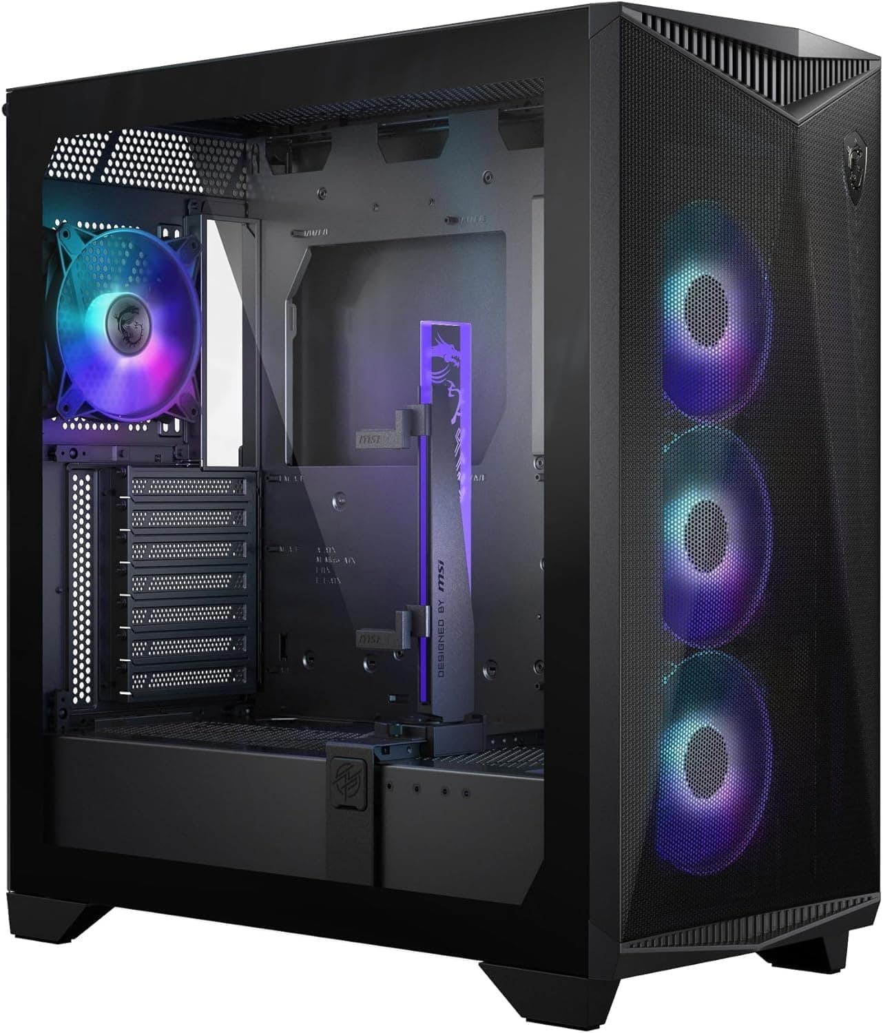 MSI MPG GUNGNIR 300R AIRFLOW EATX PCケース ブラック