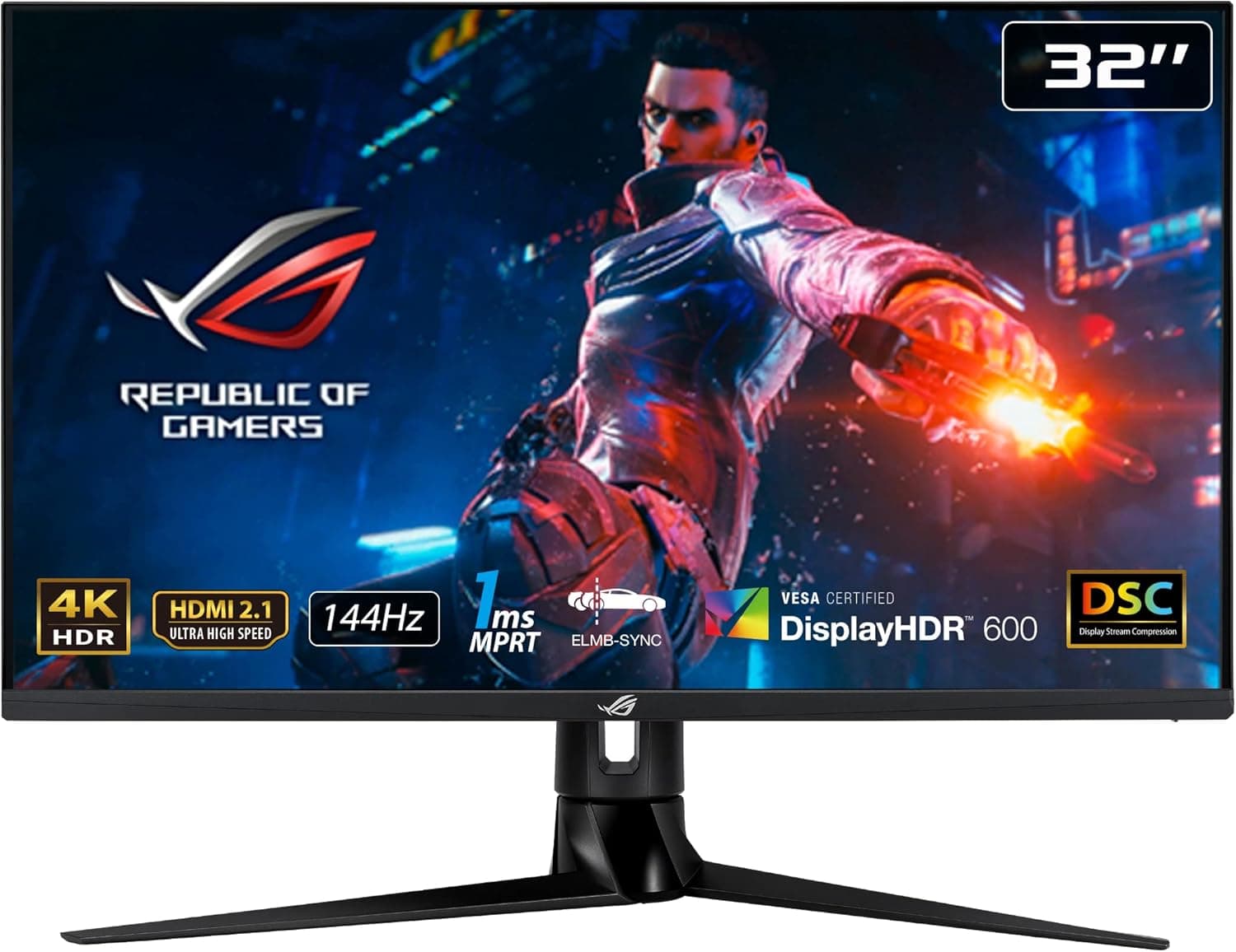 ASUS ゲーミングモニター ROG Swift PG32UQ 32インチ