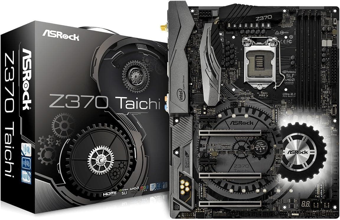 ASRock Intel Z370 チップセット搭載 ATX マザーボード Z370 Taichi