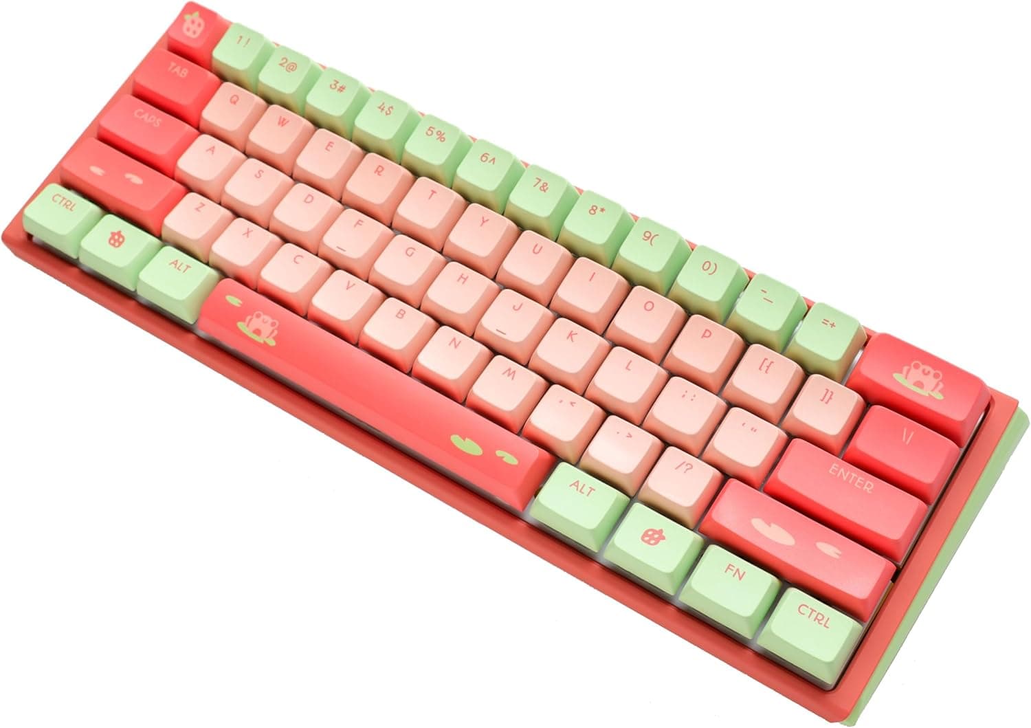 Ducky×MKワン3ミニストロベリーフロッグ(TTC青白)。