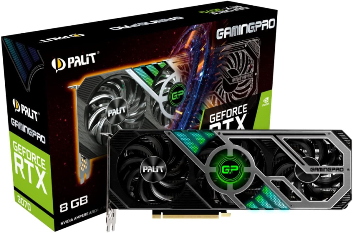 Palit GeForce RTX 3070 GamingPro V1 8GB LHR版