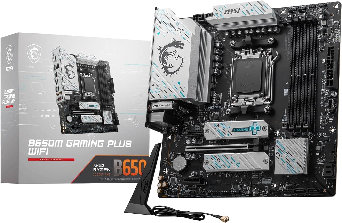 MSI B650M GAMING PLUS WIFI AMD Ryzen 7000