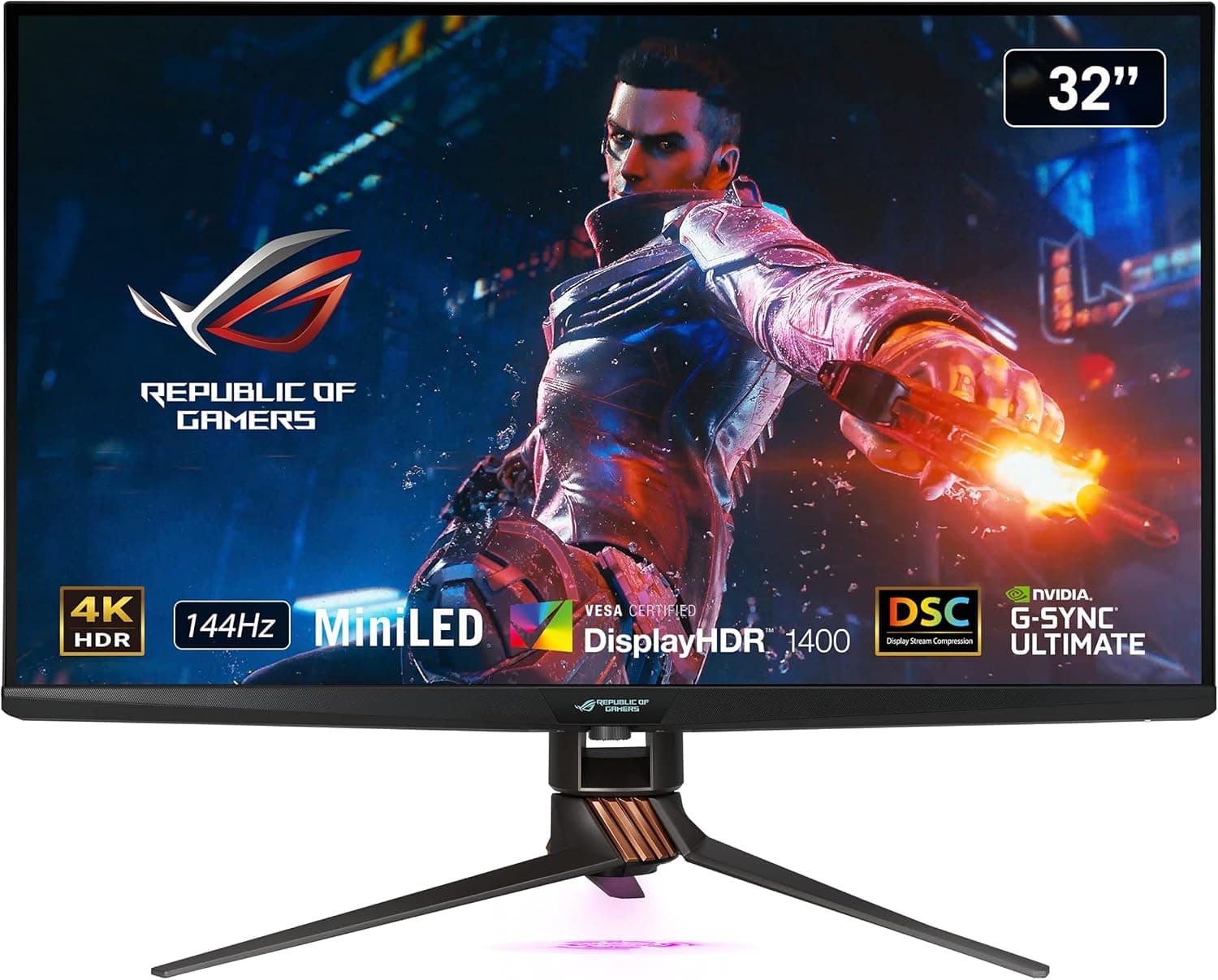 ASUS ゲーミングモニター ROG SWIFT PG32UQX 32インチ