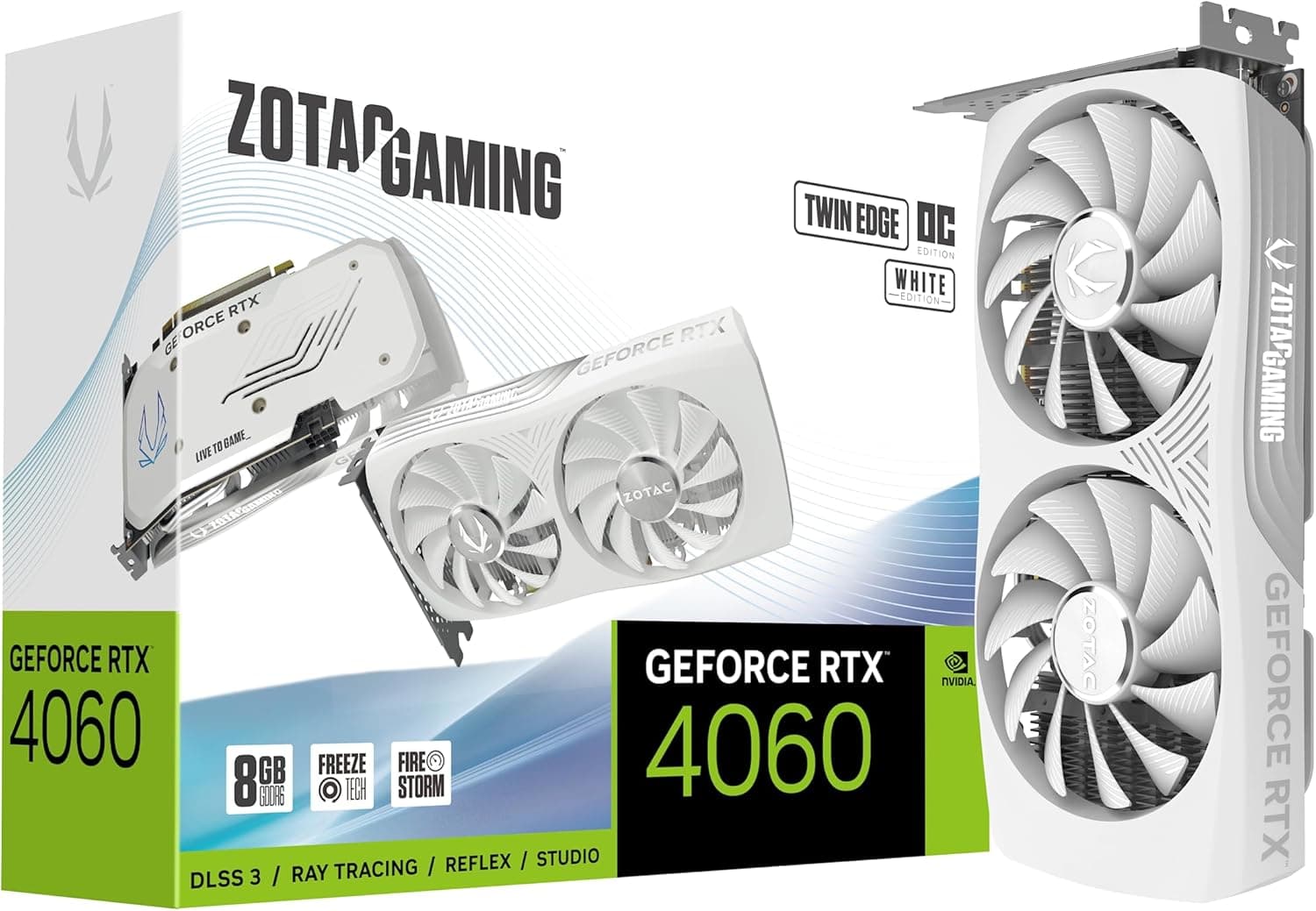ZOTAC RTX 4060 8GB Twin Edge OC White Edition