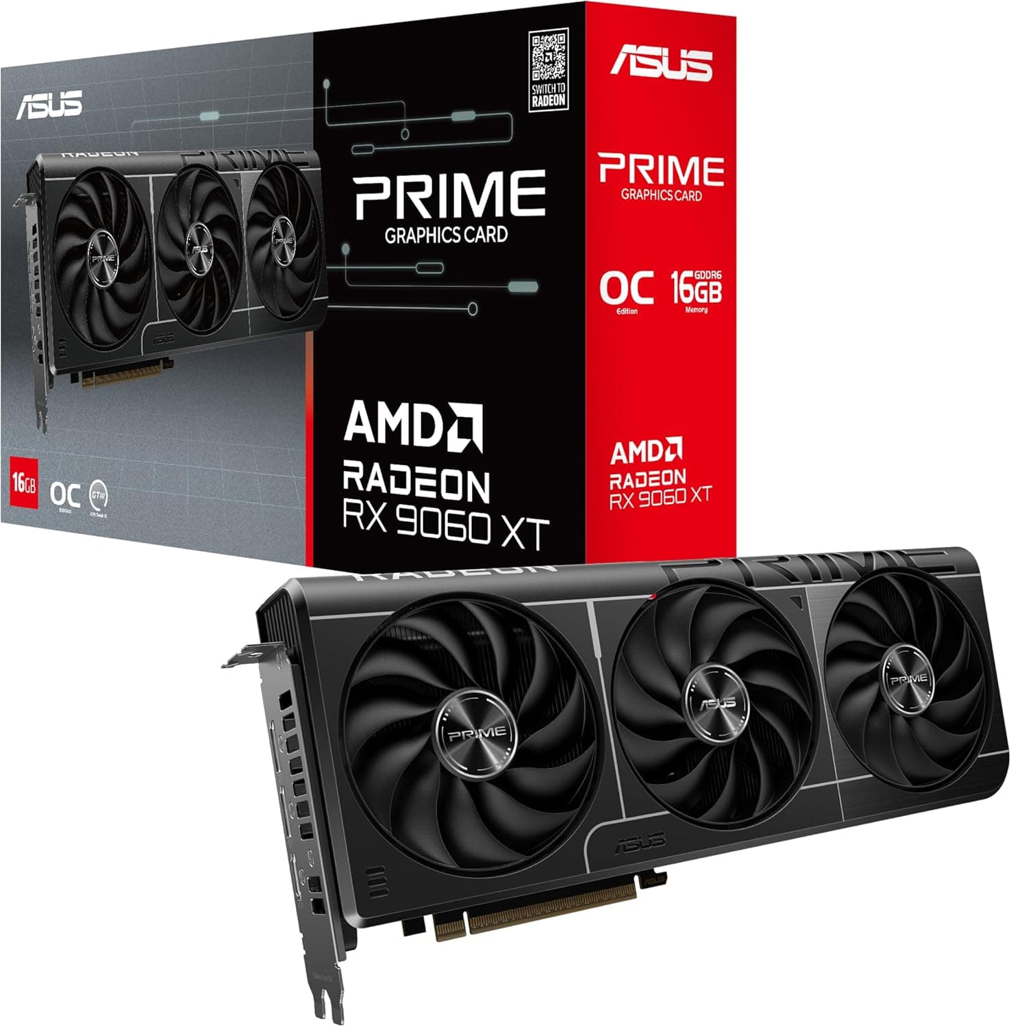 ASUS RX 9060 XT 16GB GDDR6 OCエディション