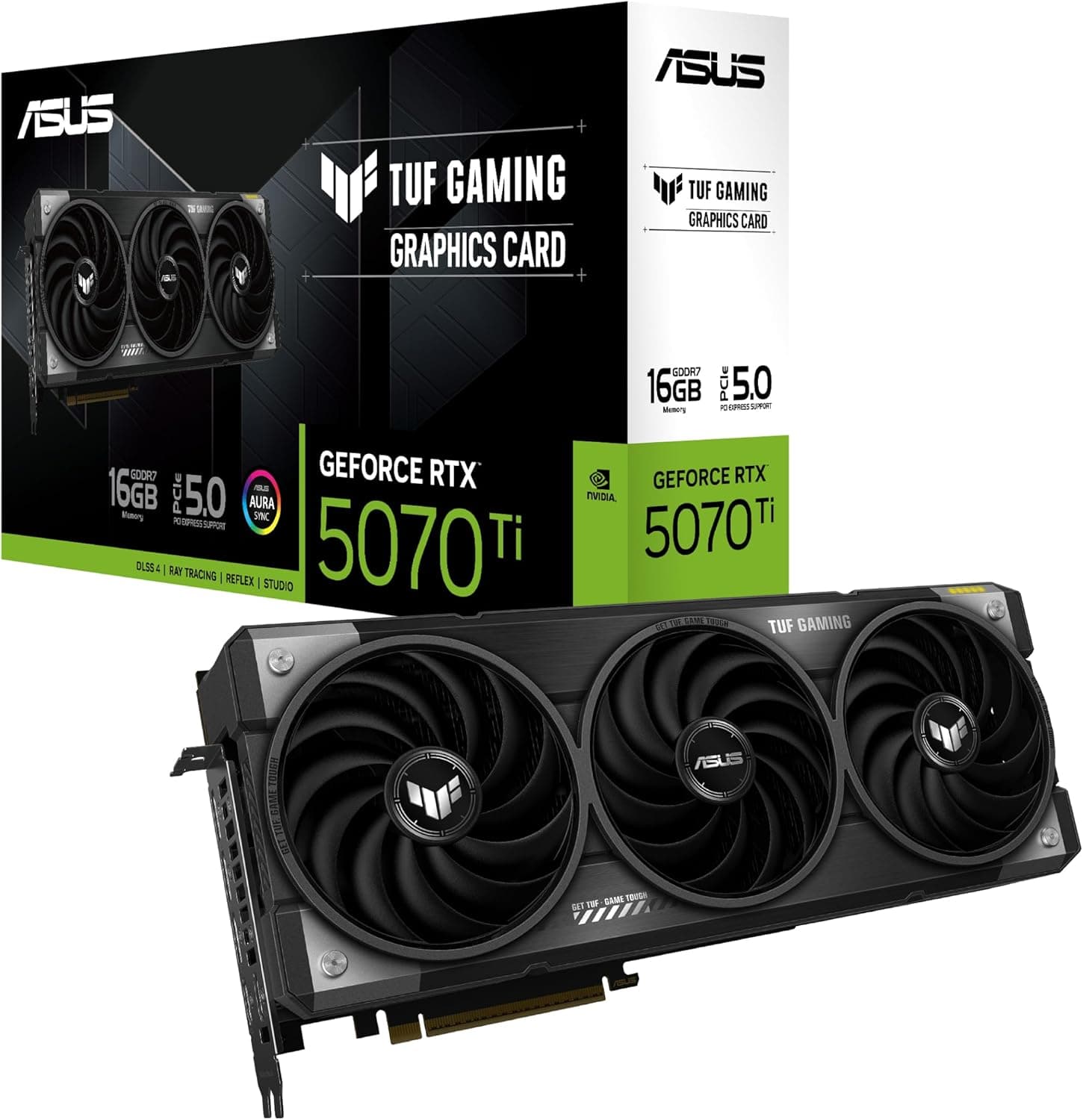 ASUS TUF Gaming TUF-RTX5070TI-O16G-GAMING GeForce RTX 5070 Ti 16GB GDDR7
