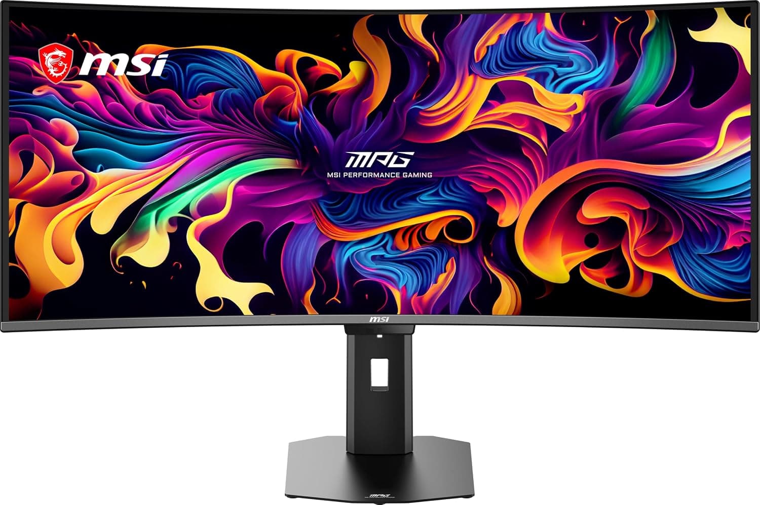 msi MPG 341CQR QD-OLED X36 34インチ 3440 x 1440 (UWQHD) ゲーミングモニター 360Hz アダプティブ同期 HDR対応 HDMI VGAポート VESAマウント可能チルト 4面スリムベゼル 0.03ms ブラック