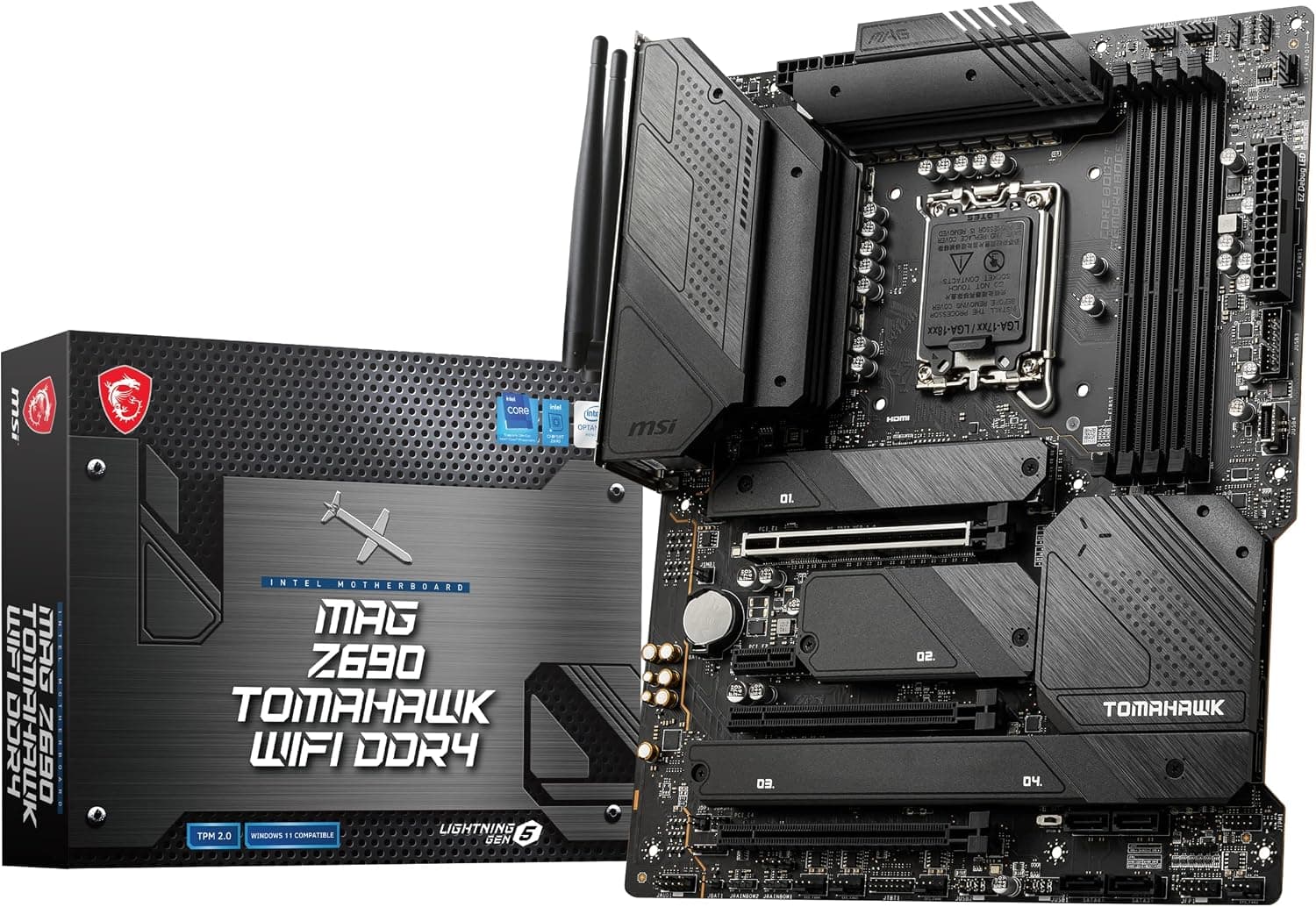 msi mag Z690 Tomahawk WiFi Intel LGA 1700 DDR4 Motherboard