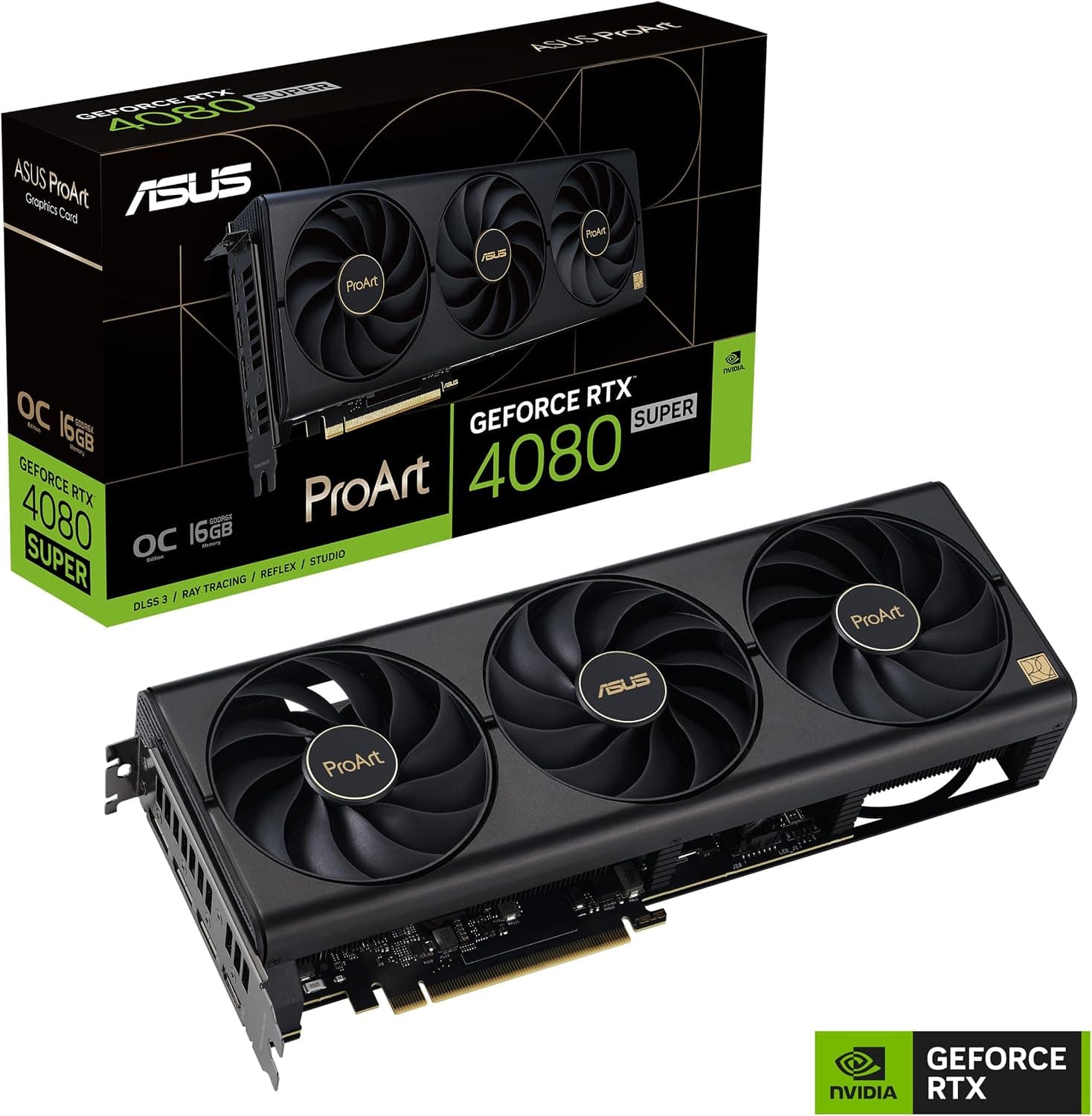 ASUS ProArt GeForce RTX 4080 SUPER OC Edition 16GB GDDR6X グラフィックスカード