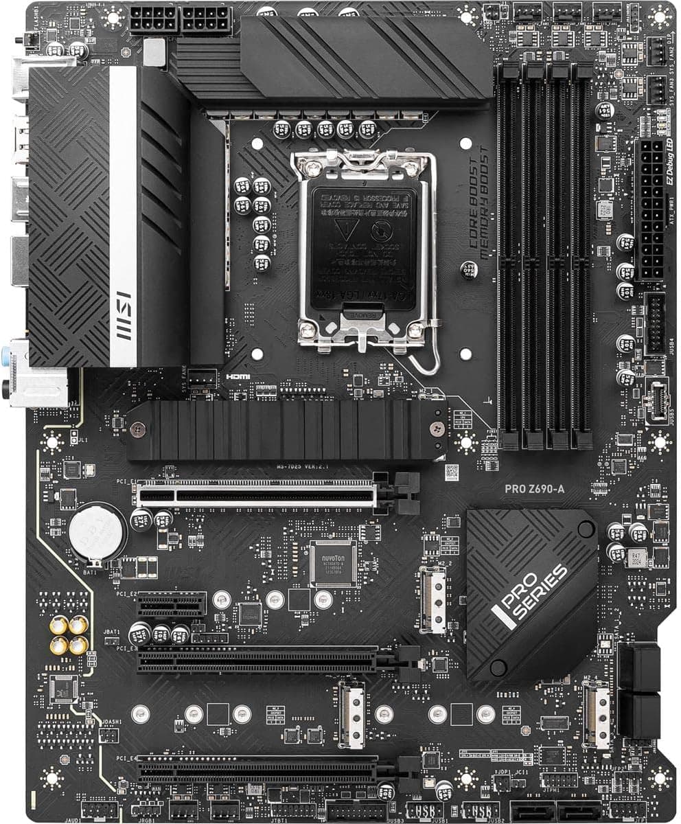 MSI PRO Z690-A ProSeries マザーボード (ATX