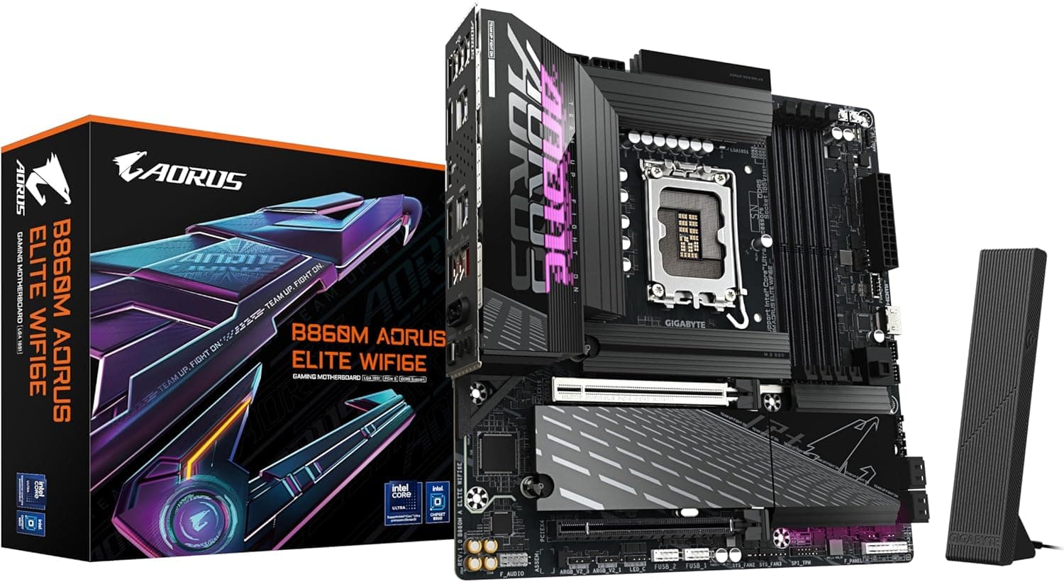 GIGABYTE B860M AORUS ELITE WIFI6E Micro-ATXマザーボード MB6791