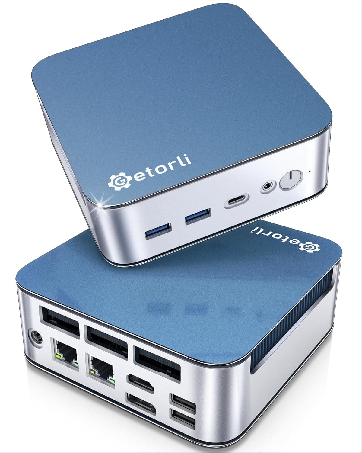 Getorli Mini PC AMD Ryzen 7 6800H CPU 8C