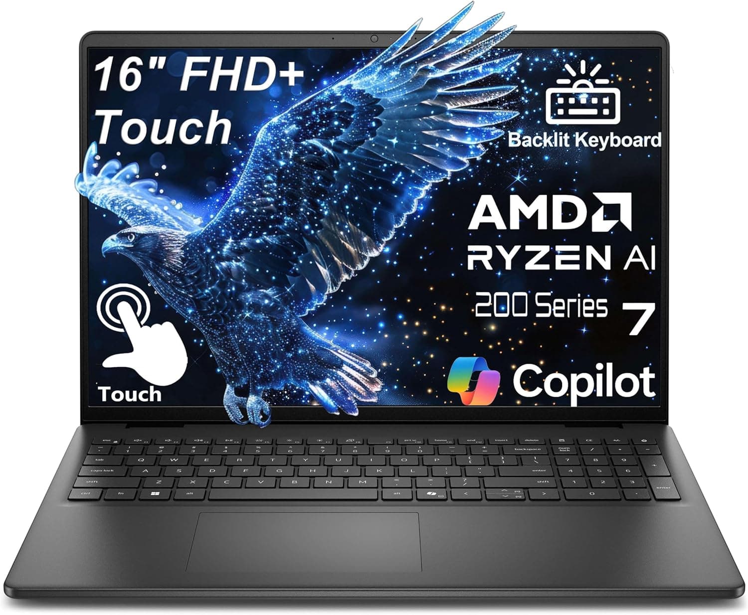 Dell (デル) ビジネスノートパソコン2026 16インチ FHD+ タッチスクリーン