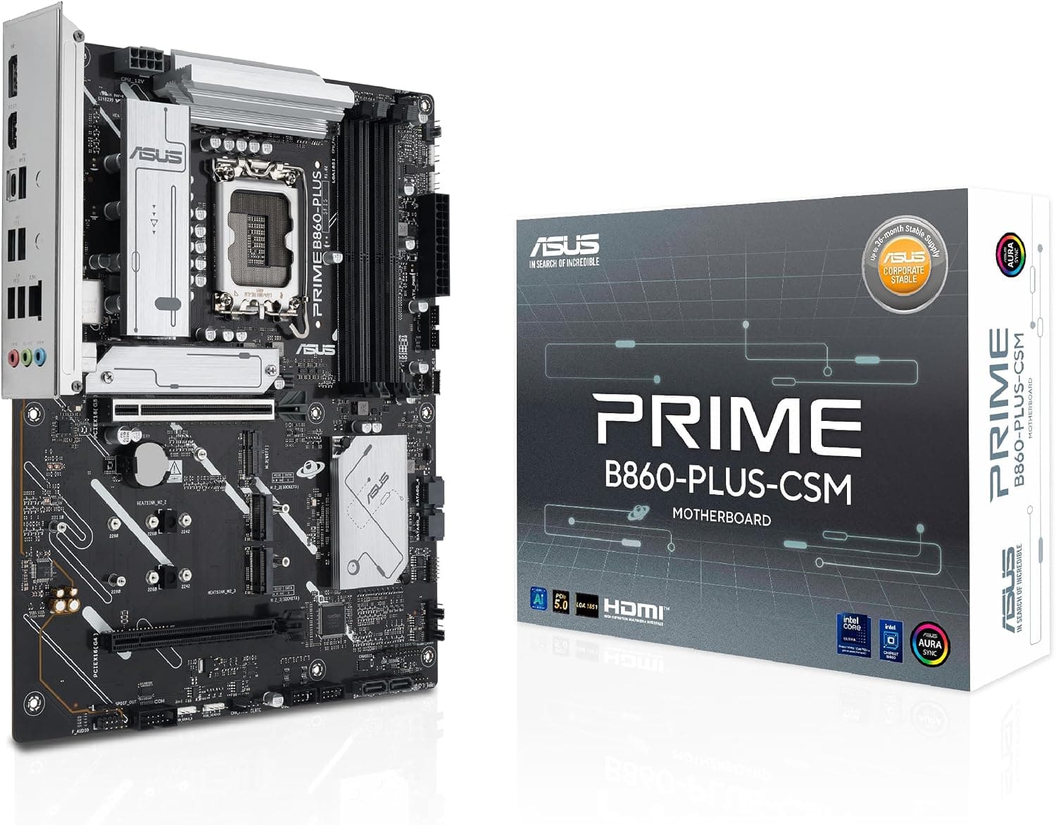 ASUS PRIME B860-PLUS-CSM B860搭載 ATXマザーボード
