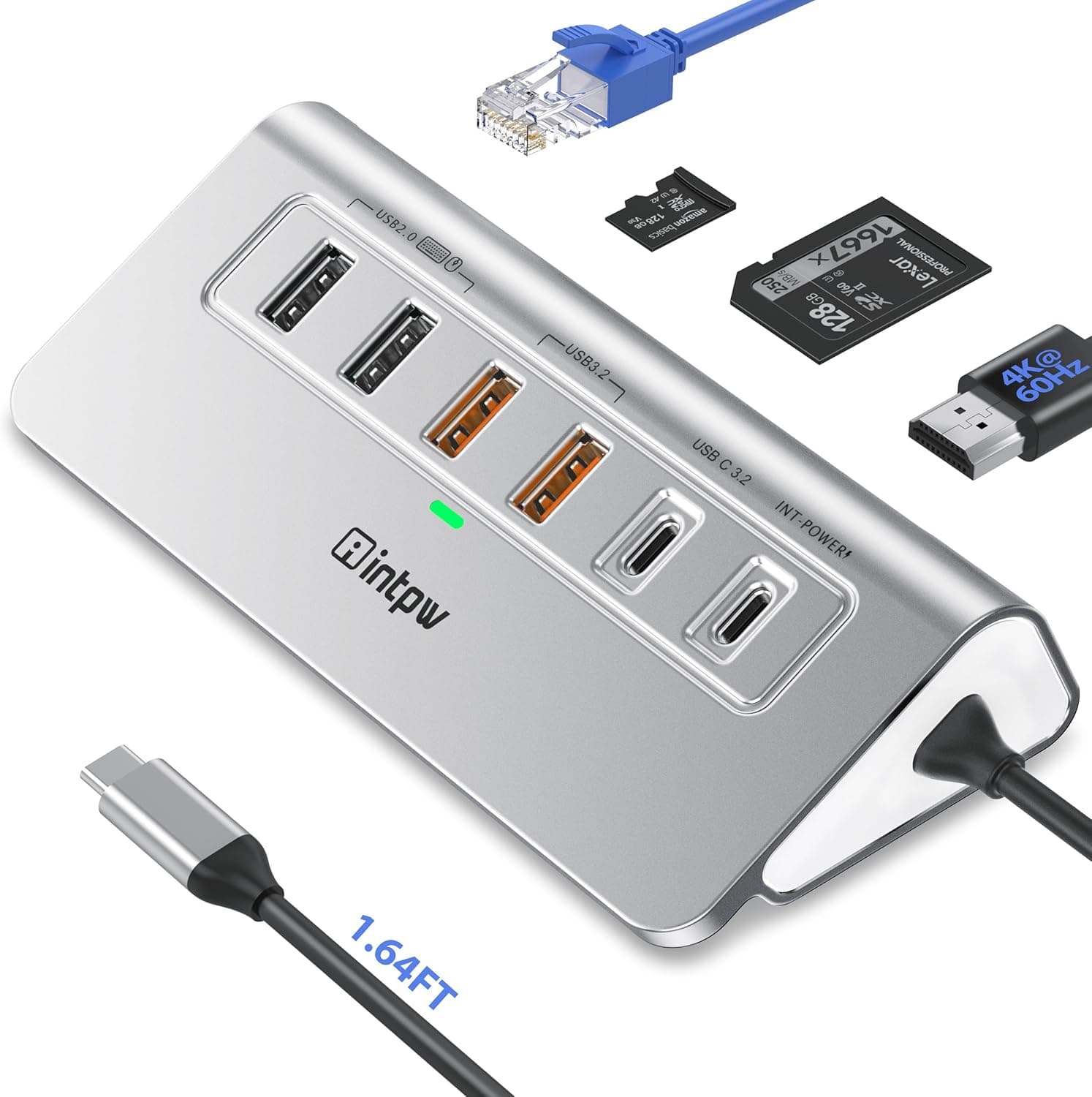 Intpw P9R PRO USB C Hub