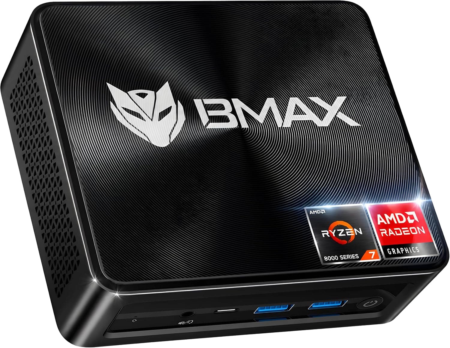 ミニPC 【Ryzen 7 8745HS搭載】DDR5 16GB+512GB NVMe SSD 8TB拡張可能 Windows11 Pro 4K@60Hz 三画面同時出力 WiFi 6