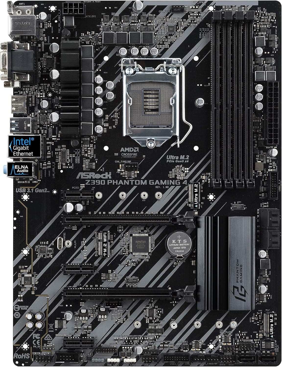 ASRock Intel Z390 チップセット搭載 ATX マザーボード Z390 Taichi Ultimate